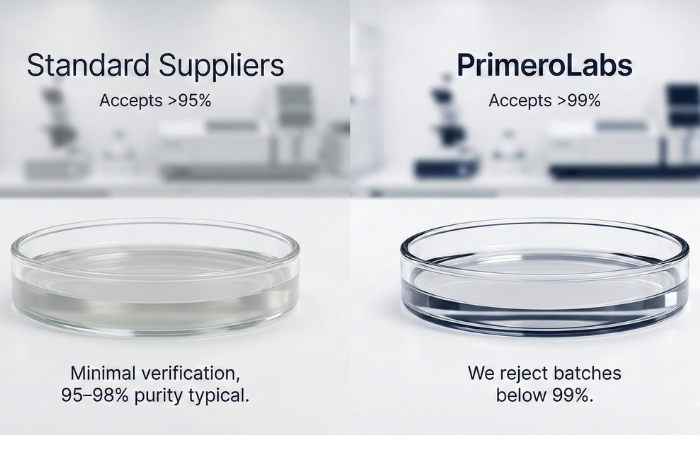 Quality & Verification Protocols | Primero Peptides UAE